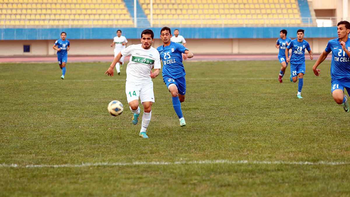 «Аркадаг» стартовал с крупной победой в чемпионате Туркменистана по футболу